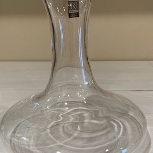 Beautiful Crystal Roscher & Co Slant Top Wine Decanter